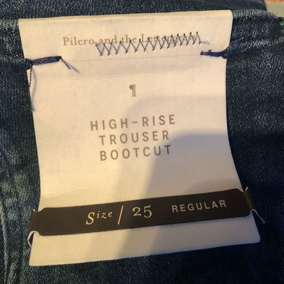 NWT Pilcro  and Letterpress jeans size 25 - Picture 8 of 8